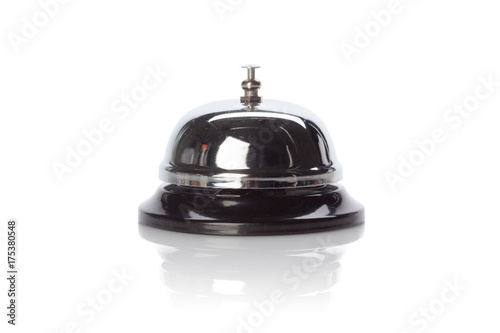 Service bell isolated white background