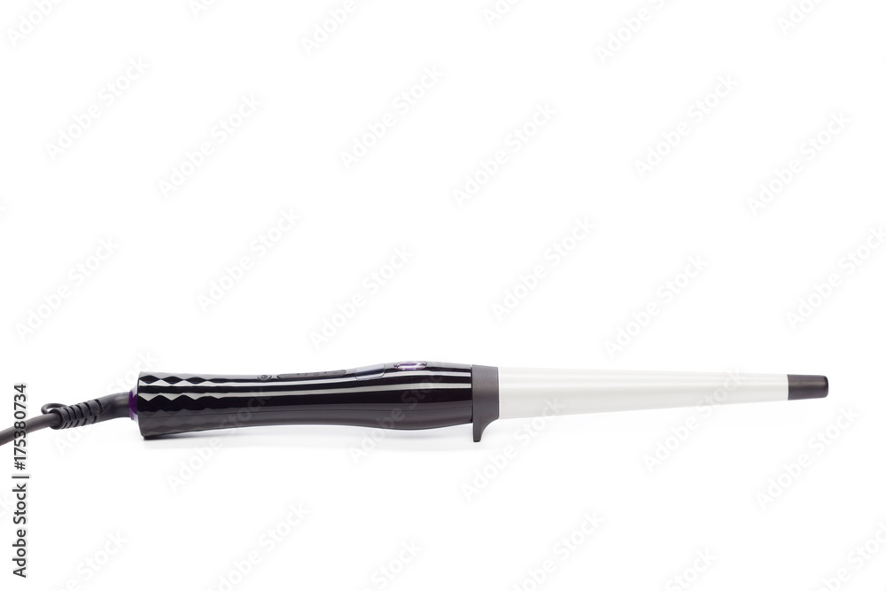 Curling Iron isolated on white Curling Iron isolated on white