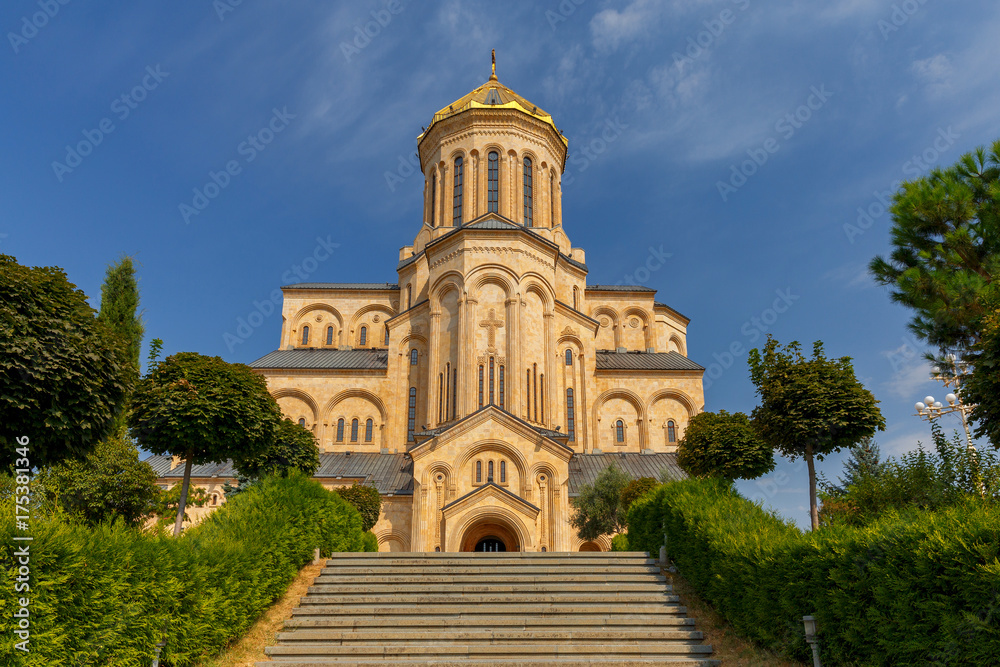Tbilisi. The Cathedral of the Holy Trinity.