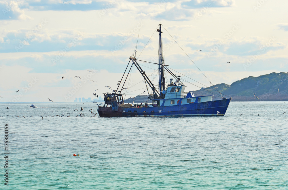 New England fishing boat