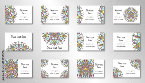 set card template