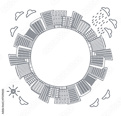 globe metropolis and overpopulation