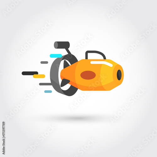 underwater scooter icon