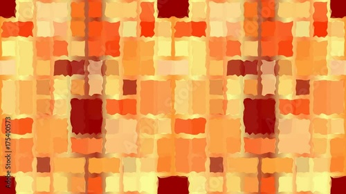 Seamless loop animation background with hot tiles