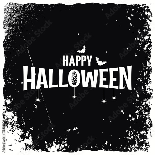 Happy Halloween banner design background