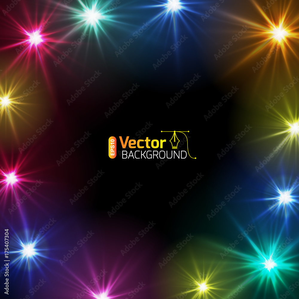Fototapeta premium Postcard festive fireworks, for your congratulations