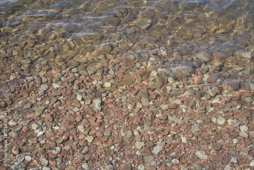 Shallow Water Edge with Stones