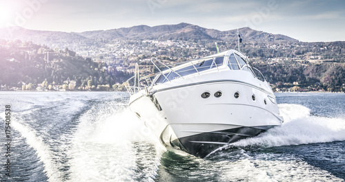 luxury motor boat © Restuccia Giancarlo