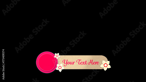 Growing Flowers Lower Third