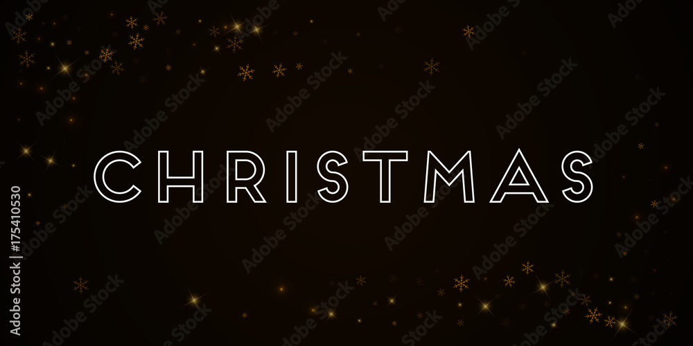 Christmas greeting card. Sparse starry snow background. Sparse starry snow on brown background.pretty vector illustration. Christmas greeting card. Sparse starry snow background. Sparse starry snow on brown background.pretty vector illustration.