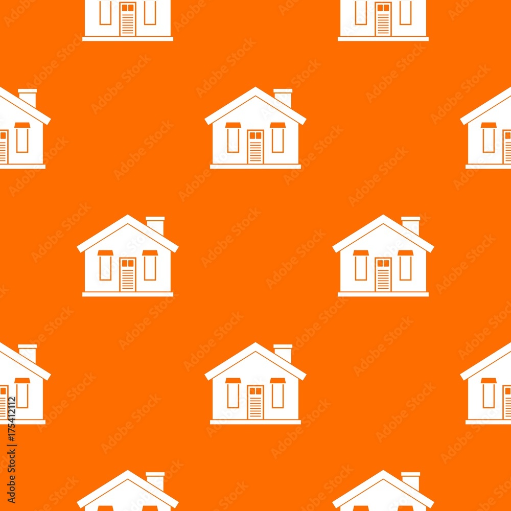 House pattern seamless