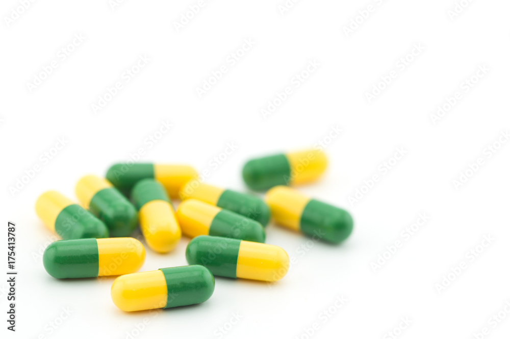 drug capsule, , isolated. Healthcare concept. drug capsule, , isolated. Healthcare concept.