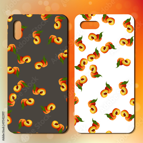 Original fruit pattern on phone cover photo