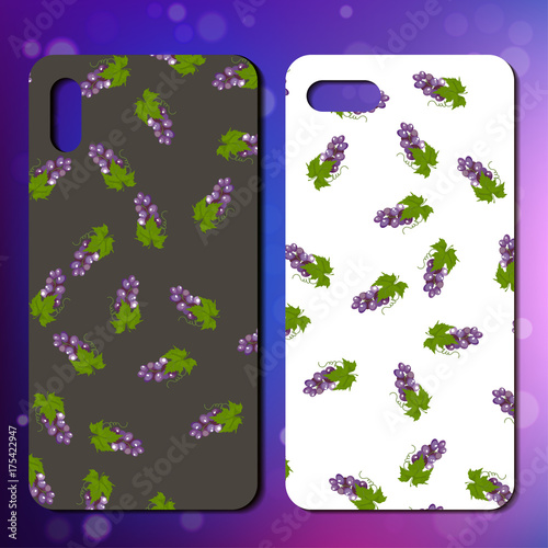 Original fruit pattern on phone cover photo