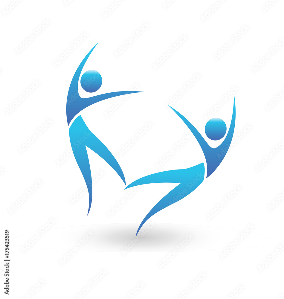 People couple dancing icon vector People couple dancing icon vector