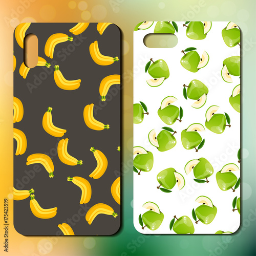 Original fruit pattern on phone cover photo