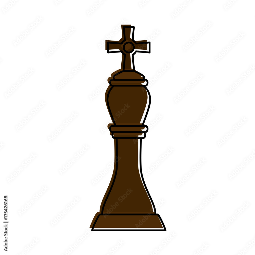 bishop chess piece icon image vector illustration design bishop chess piece icon image vector illustration design
