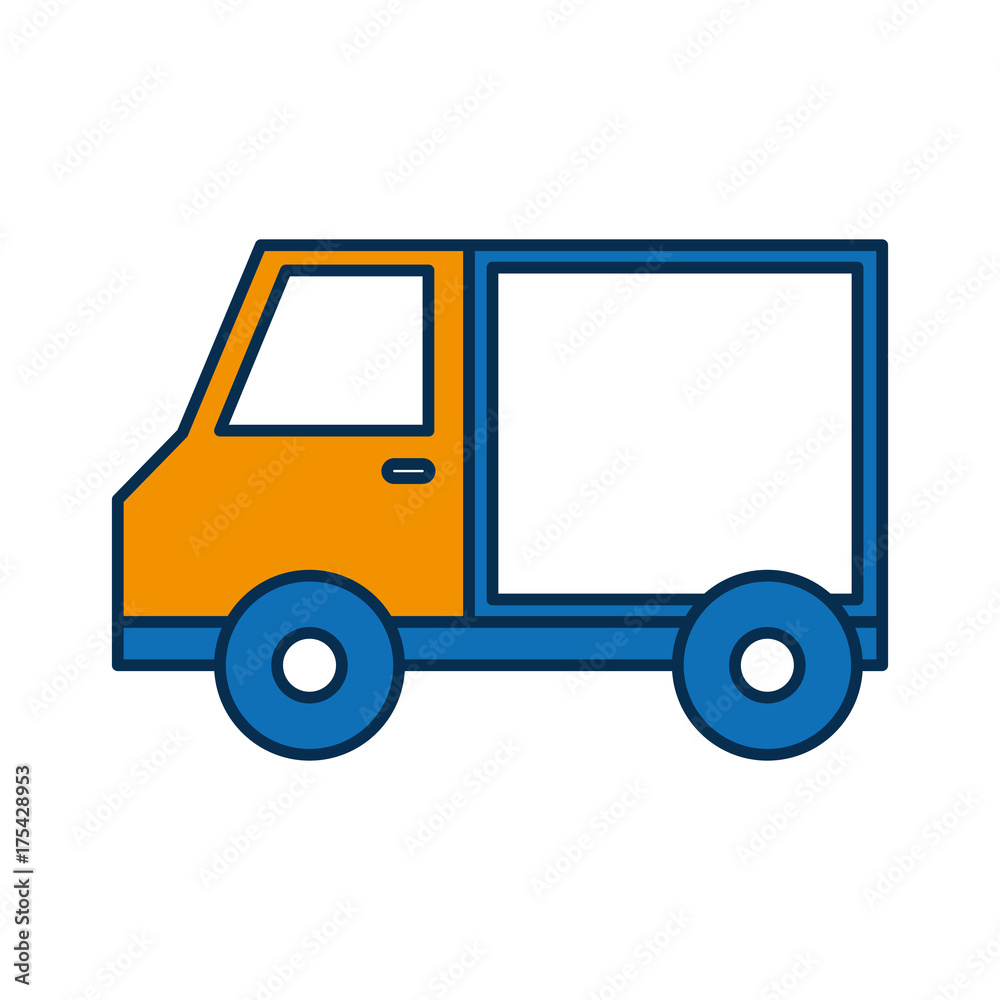 cargo truck icon