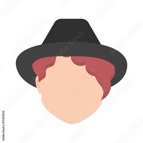 default avatar woman to social user