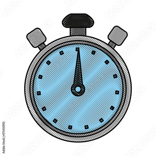 Timer chronometer symbol icon vector illustration graphic design