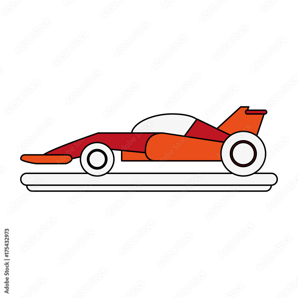 Formula 1 racing car icon vector illustration graphic design Formula 1 racing car icon vector illustration graphic design