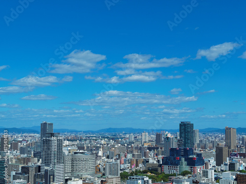 大阪駅前第3ビル 33階東側からの眺望 © Loco