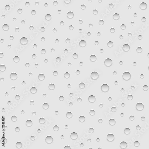 Seamless pattern with holes. Vector background illustration