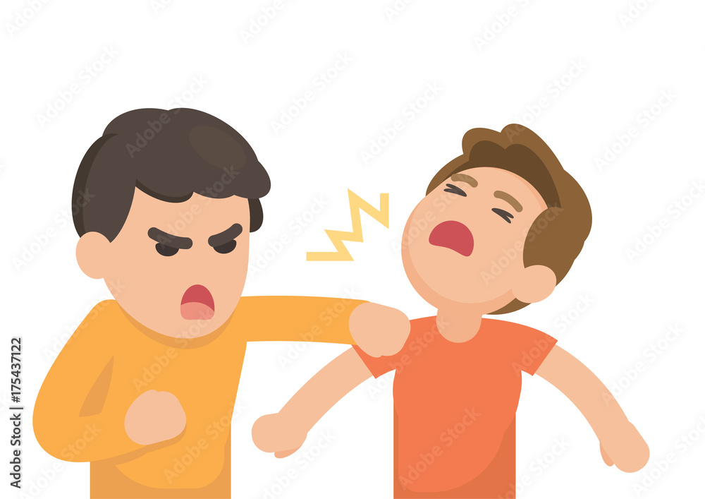 angry men fighting