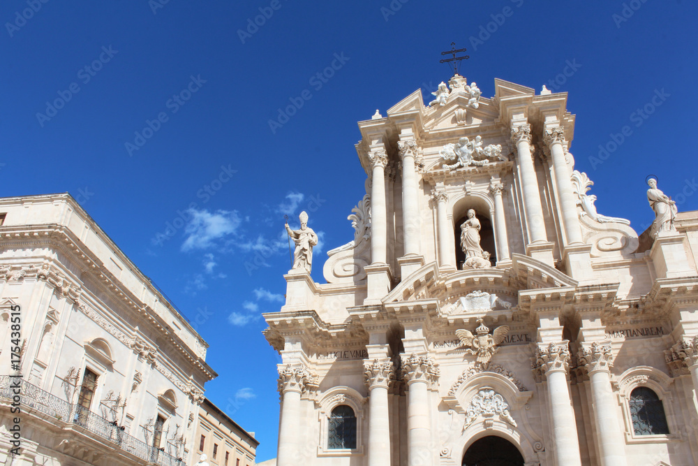 Cathédrale de Syracuse (Ortygie) / Sicile - Italie