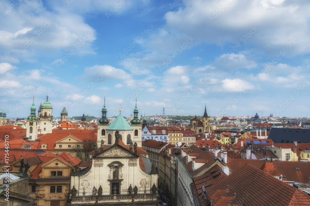 Ancient center of Prague, Czech republic