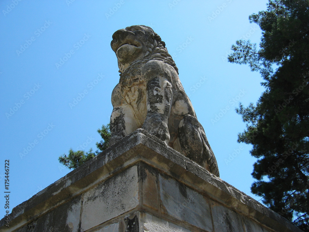 Obraz premium Lion of Amphipolis Macedonia Greece