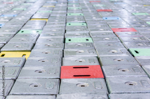 Reactor room. Nuclear reactor lid, equipment maintenance and replacement of the reactor fuel elements.