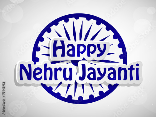 Illustration of background for Jawaharlal Nehru Jayanti