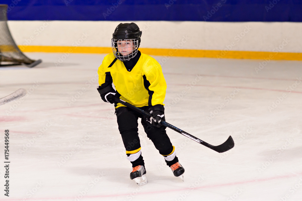 Obraz premium Kids hockey. 
