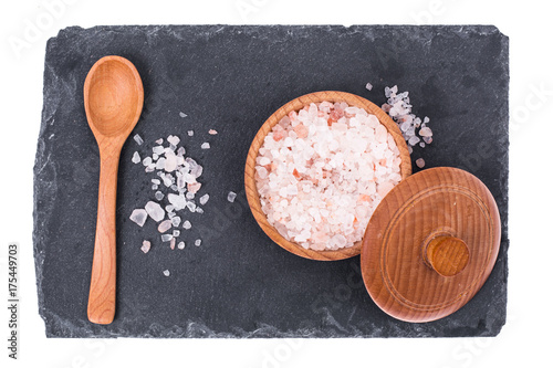 Pink large Himalayan salt photo