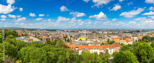 Panoramic view of Budapest