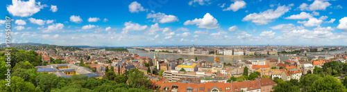 Panoramic view of Budapest