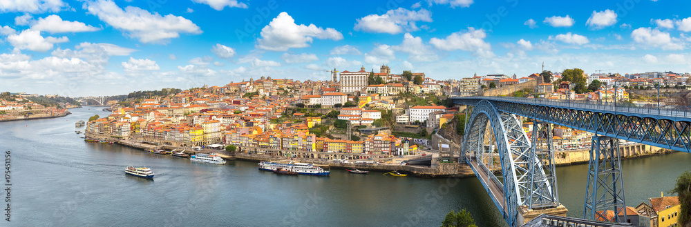 Dom Luis Bridge in Porto - obrazy, fototapety, plakaty 