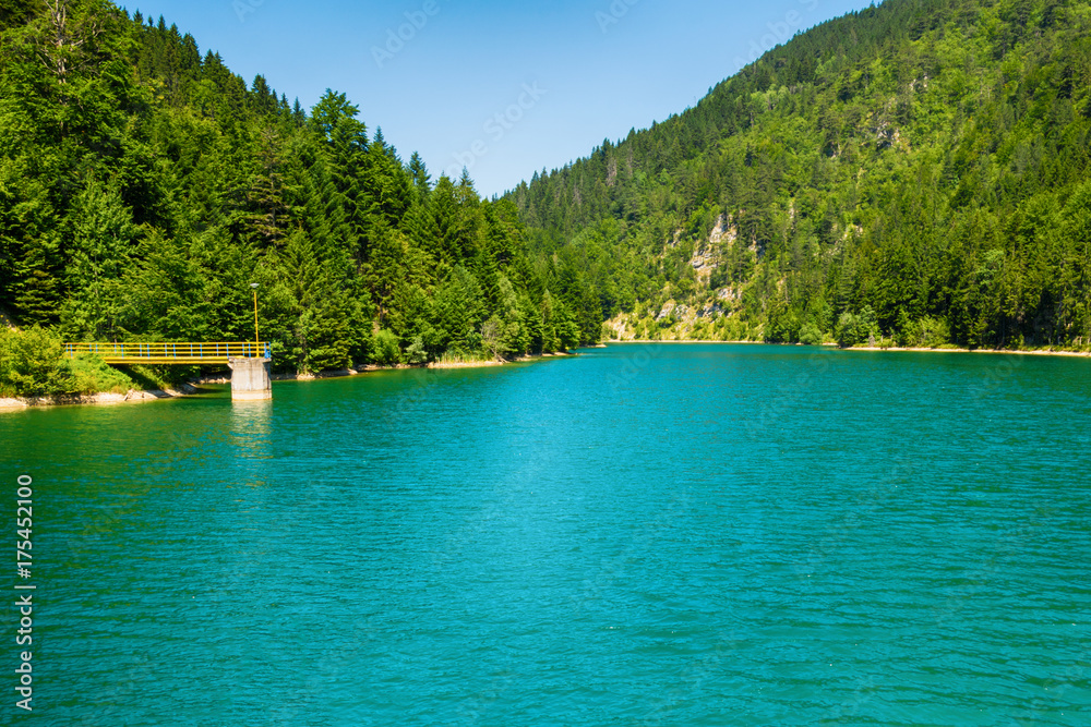 Naklejka premium Lake Kruscica in Serbia