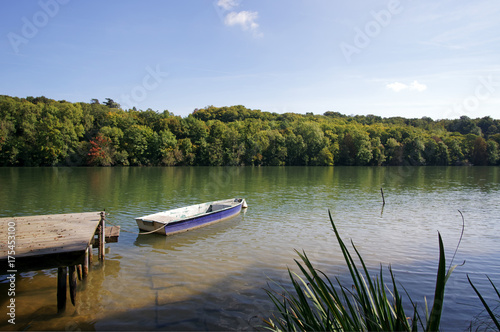 Barque sur la Seine en Seine et Marne