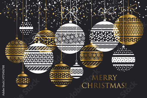 luxury style bauble ornament vector illustration. Xmas and new year fancy ornament motif for card, invitation, poster, header