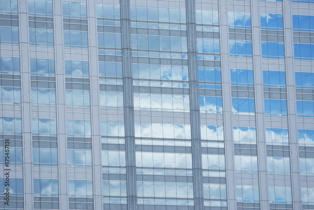 Office building window abstract background. Office building window abstract background.