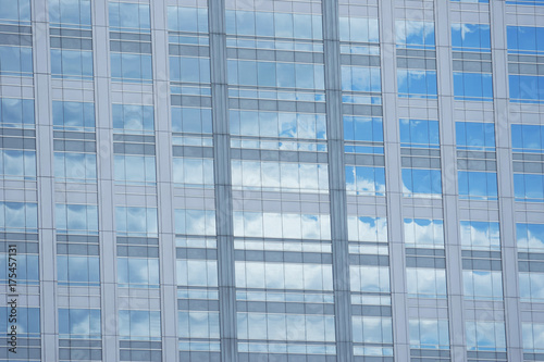 Office building window abstract background.