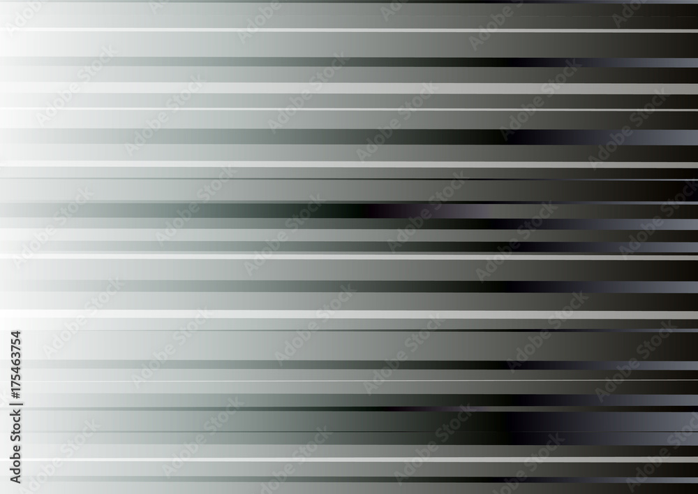 black color bar abstract background, reflection square layout, vector illustration