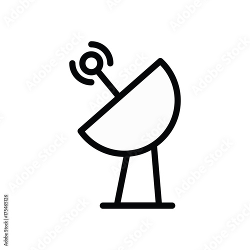 Satellite dish icon
