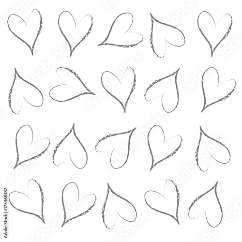 Abstract heart pattern.