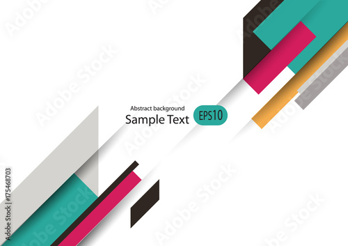 Abstract geometric vector background