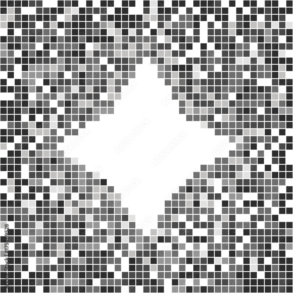 Abstract Pixel Star
