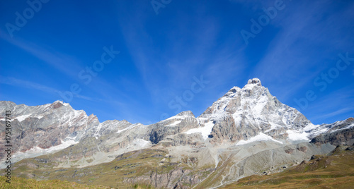 Close up Landscapes of scenery of high,big mountain in summer.
