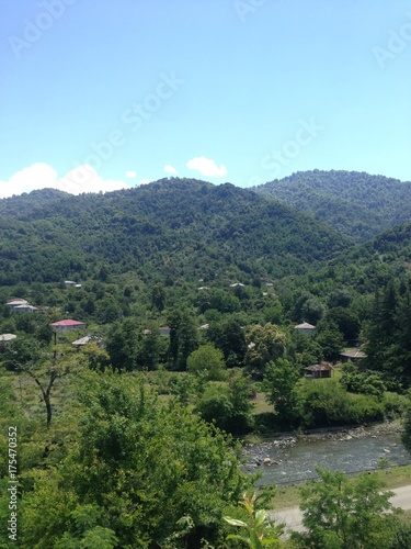 Vesnice v Gruzii photo